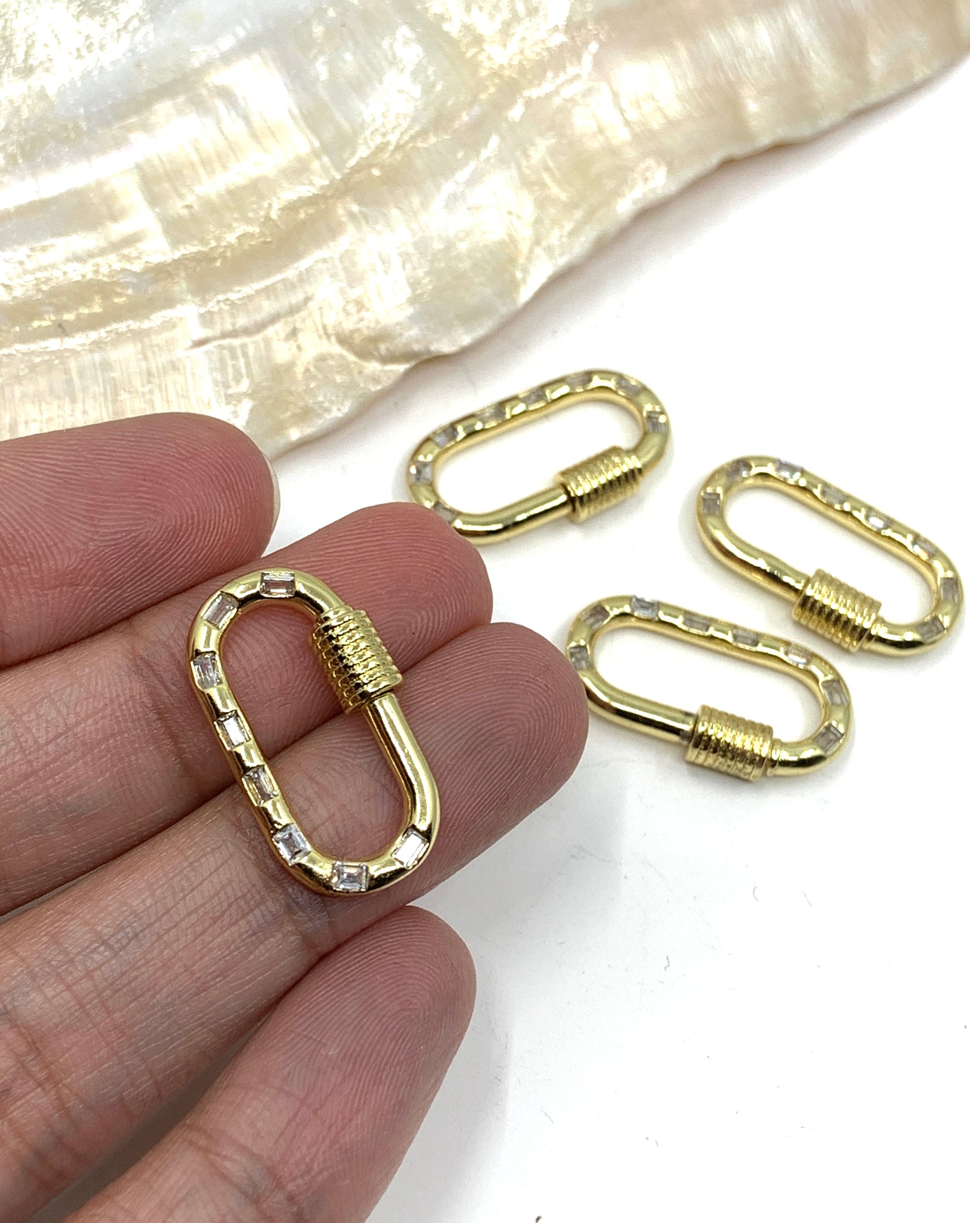 CZ Gold Carabiner Lock