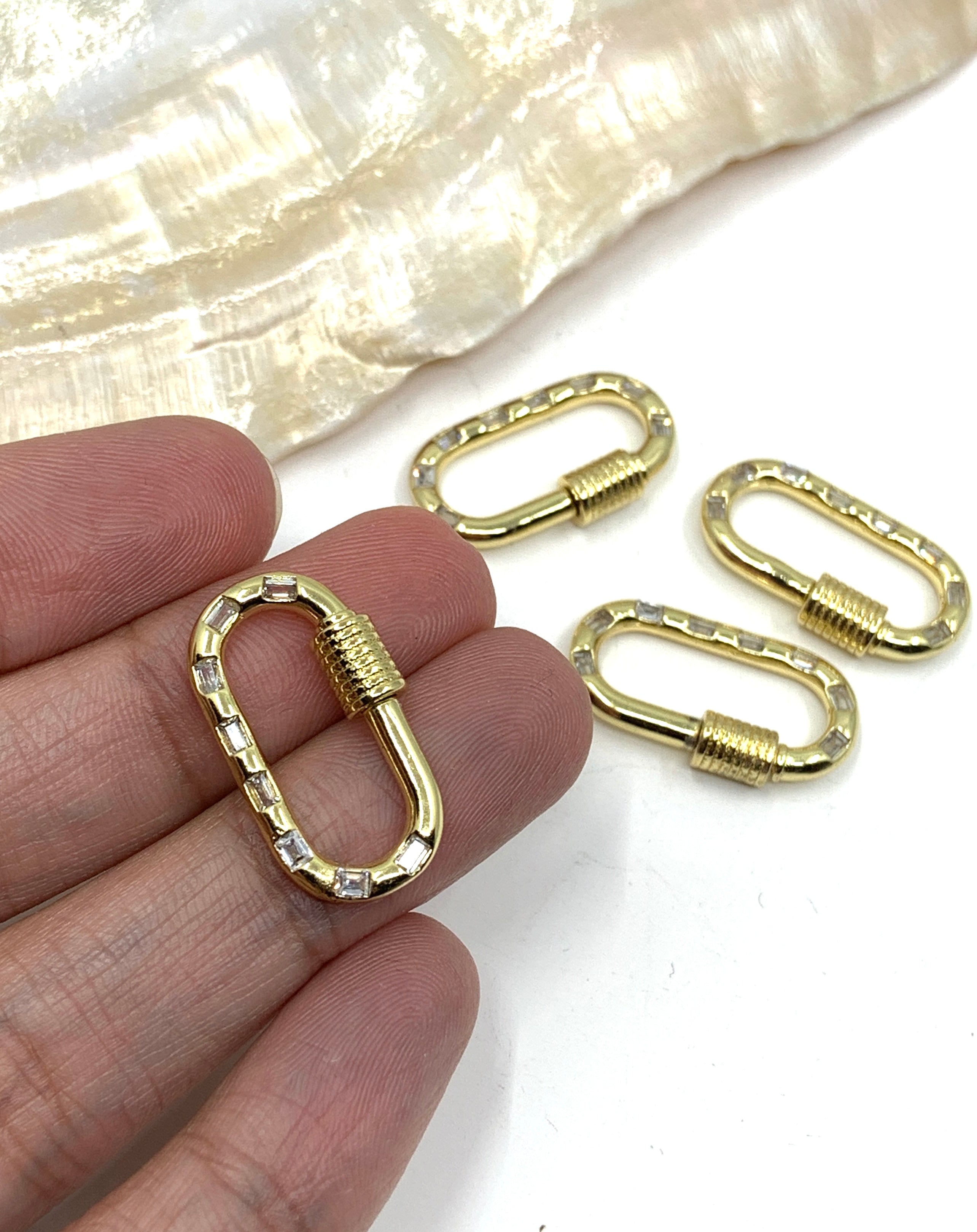 CZ Gold Carabiner Lock