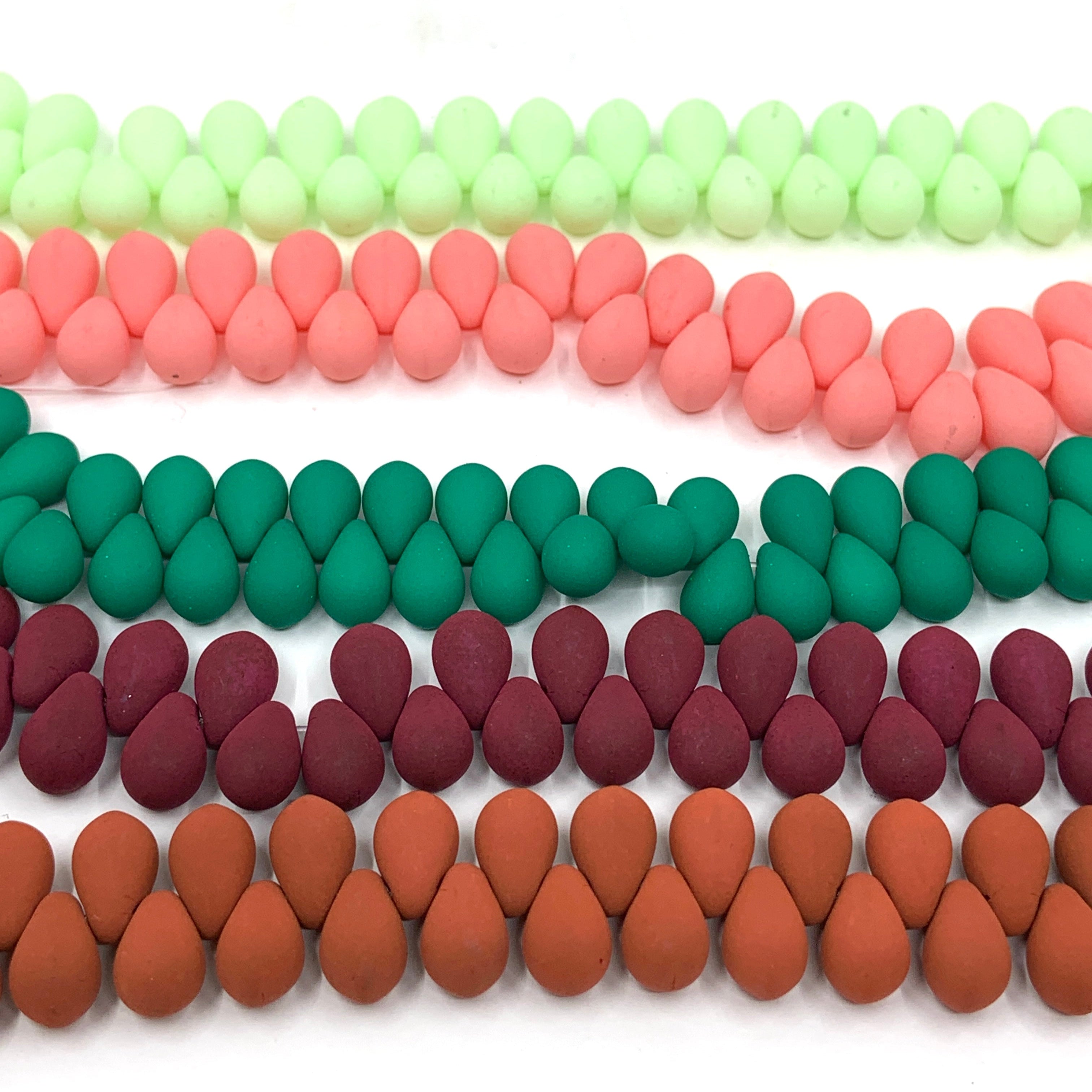 Velvet Czech Beads