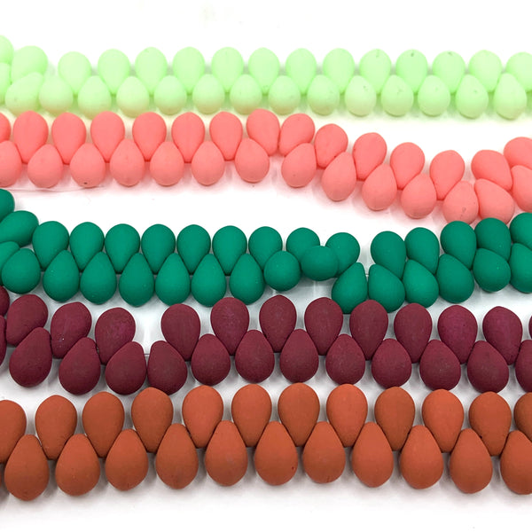 Velvet Czech Beads