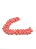 Velvet Soft Coral Beads