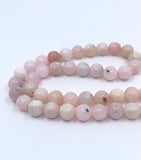 Pink Opal beads 10mm