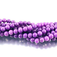 Purple Jade Beads