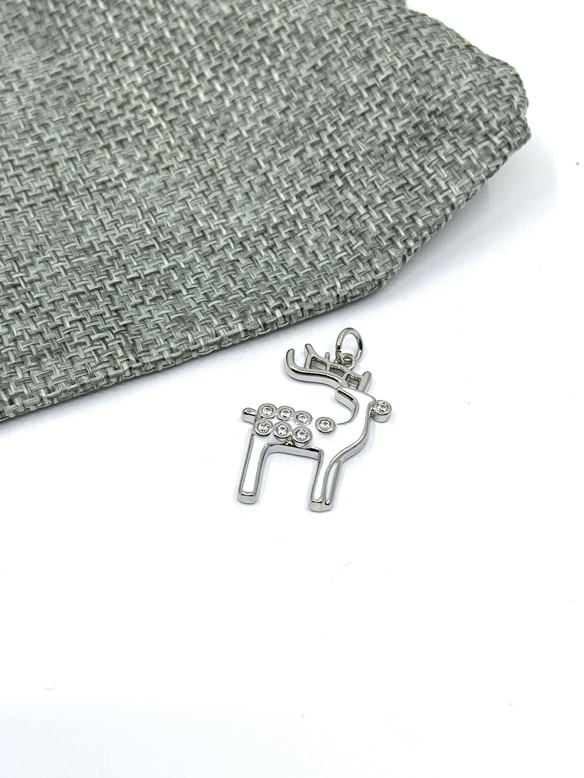 Christmas Deer Charm