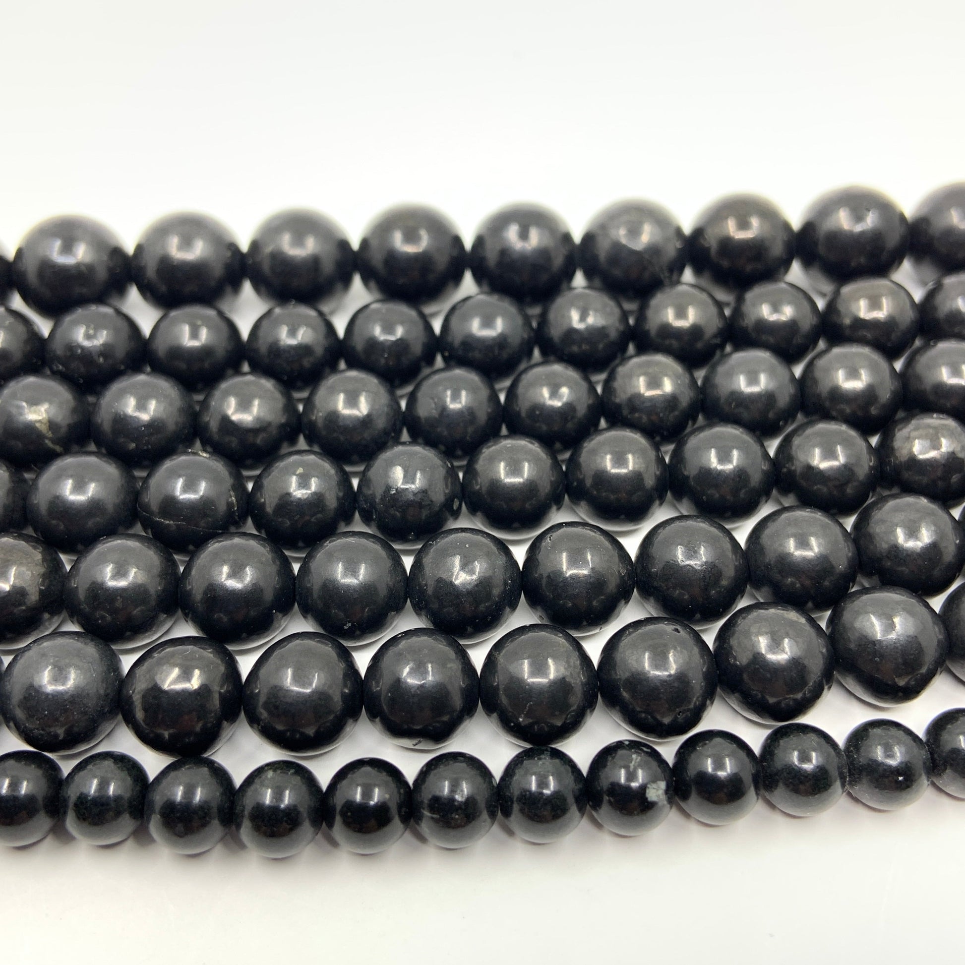 Shungite Gemstone Beads | Bellaire Wholesale