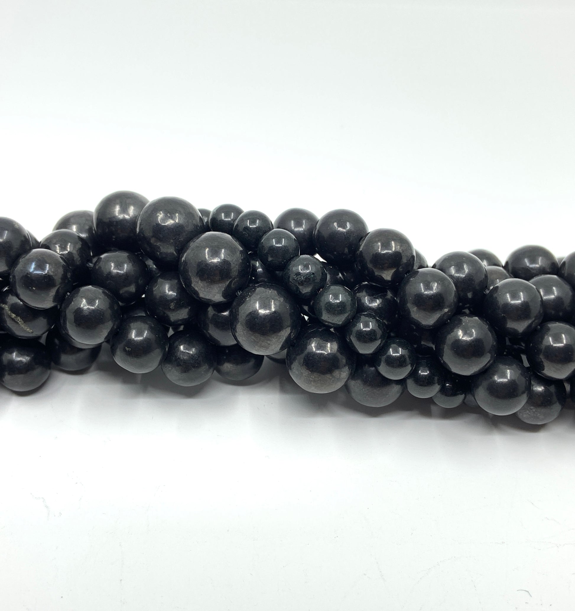 Shungite Gemstone Beads | Bellaire Wholesale
