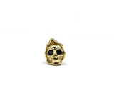 Gold Skull beads