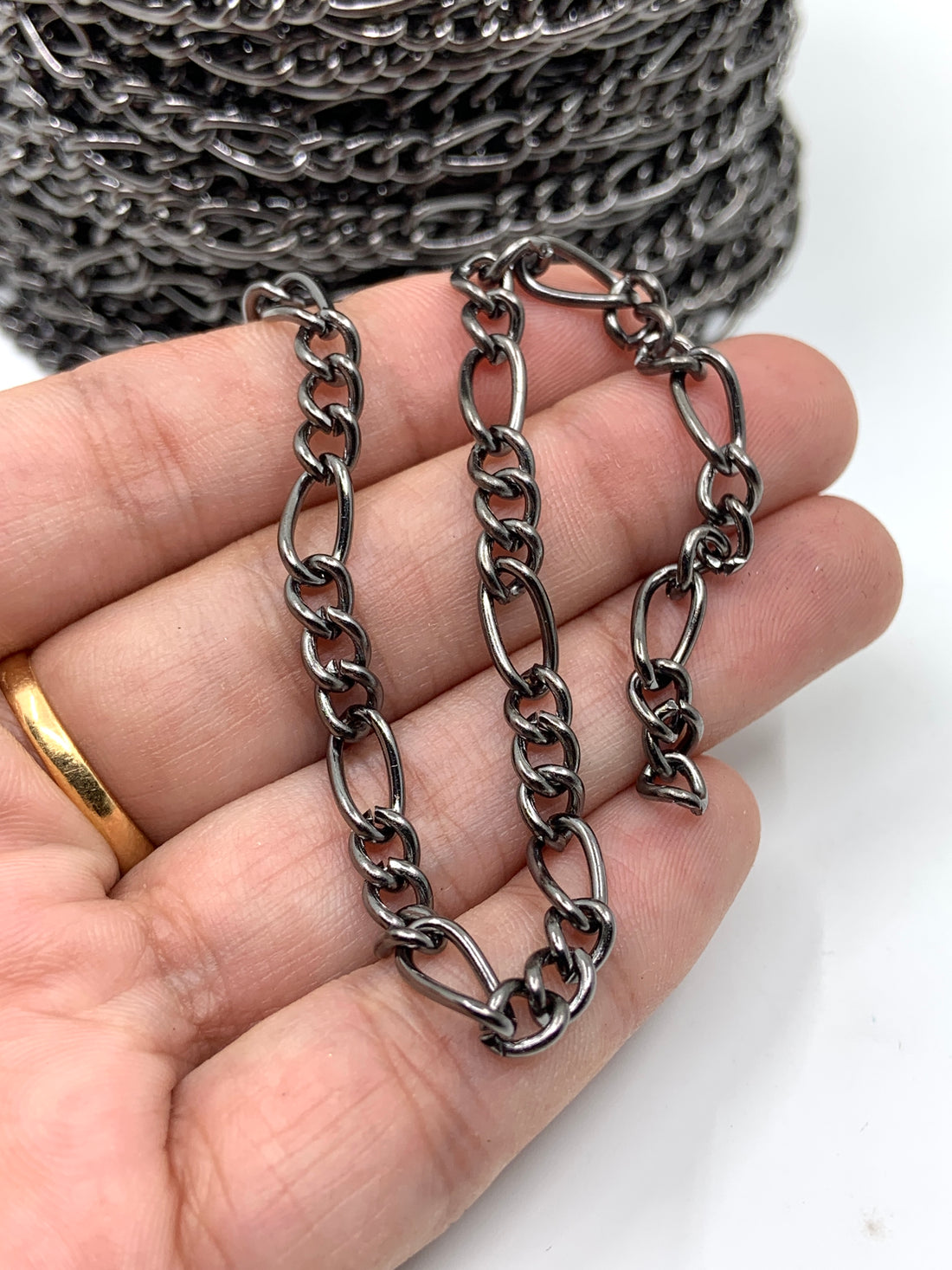 Unfinished Figaro Chain 