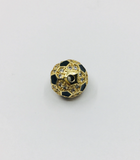 Gold soccer ball 