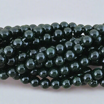 Green Sandstone Beads