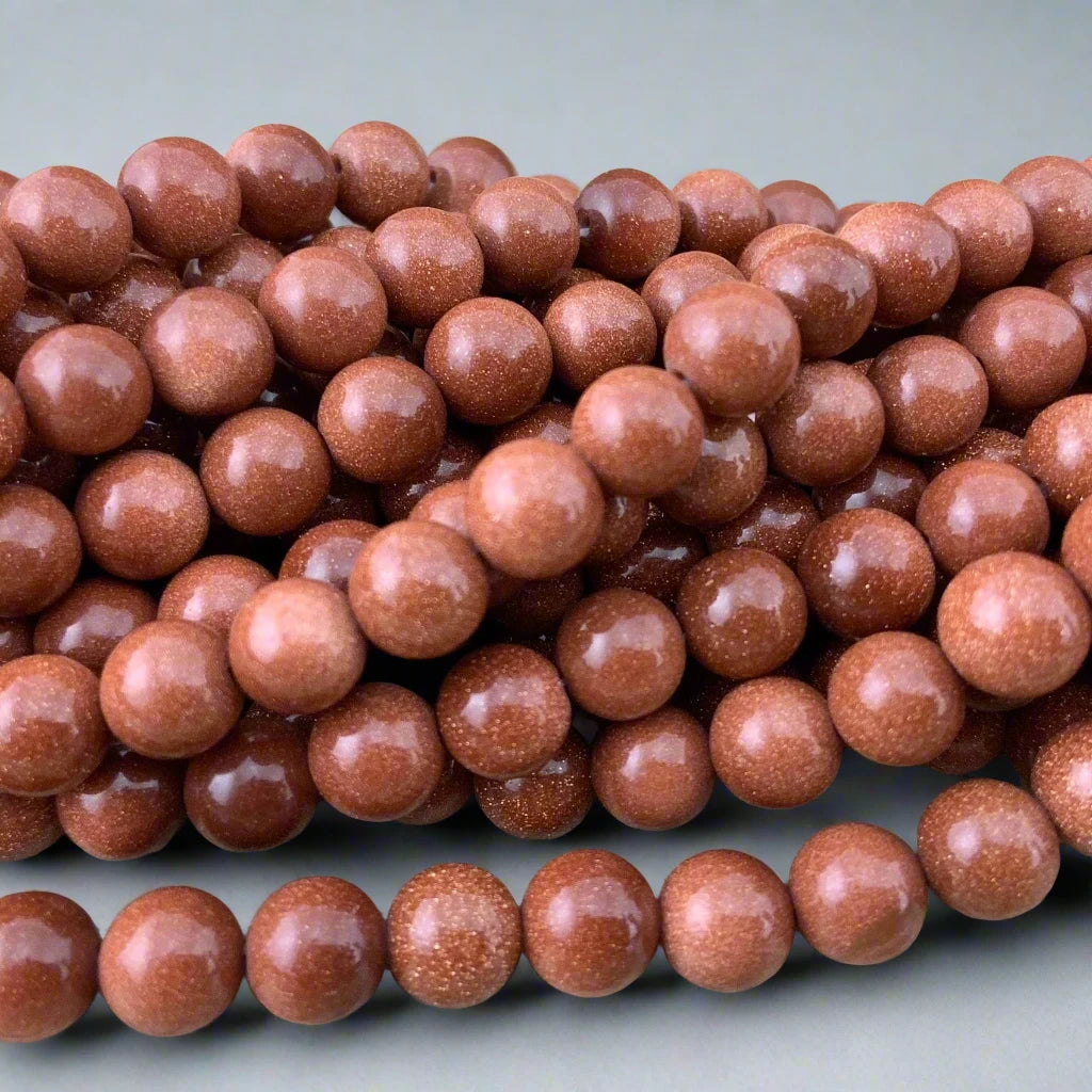 Goldstone beads
