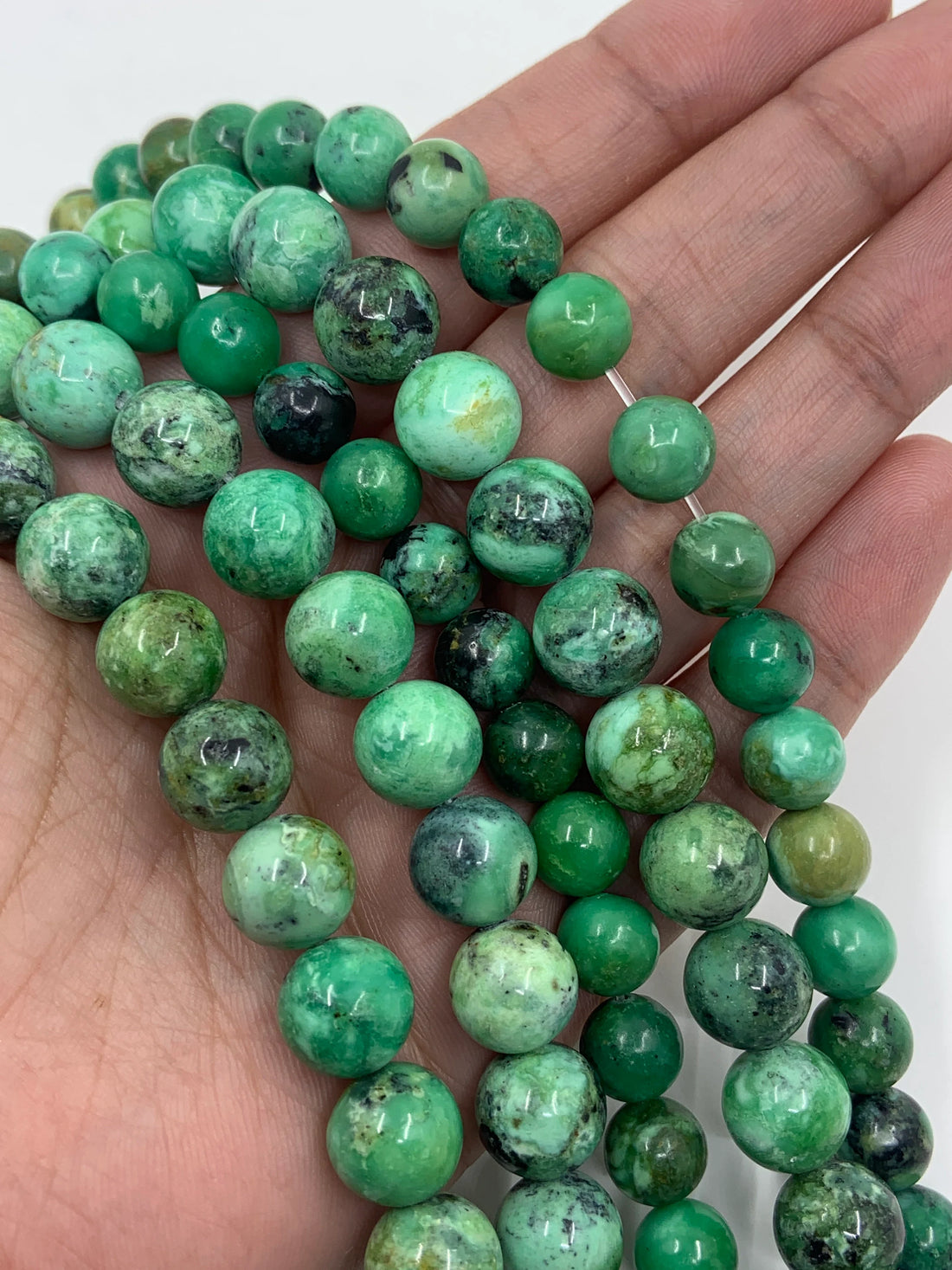 Variscite Beads