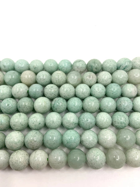 Green Moonstone Beads