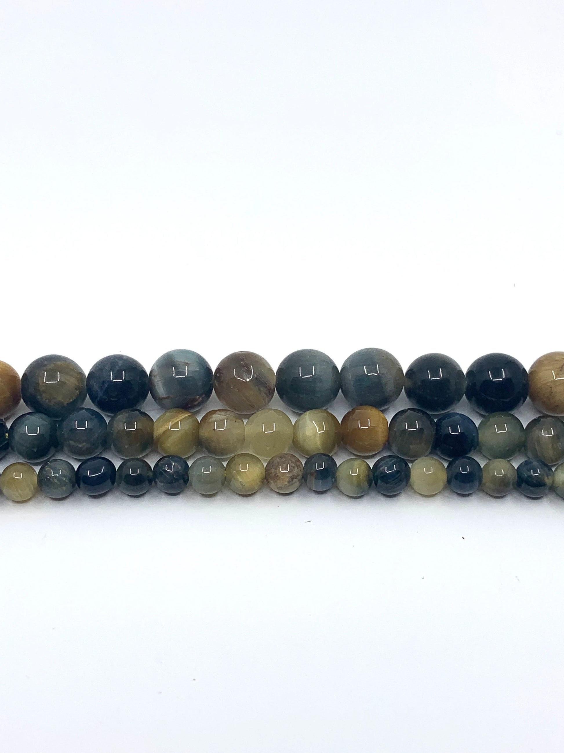 Gold Grey Tiger Eye beads | Bellaire Wholesale