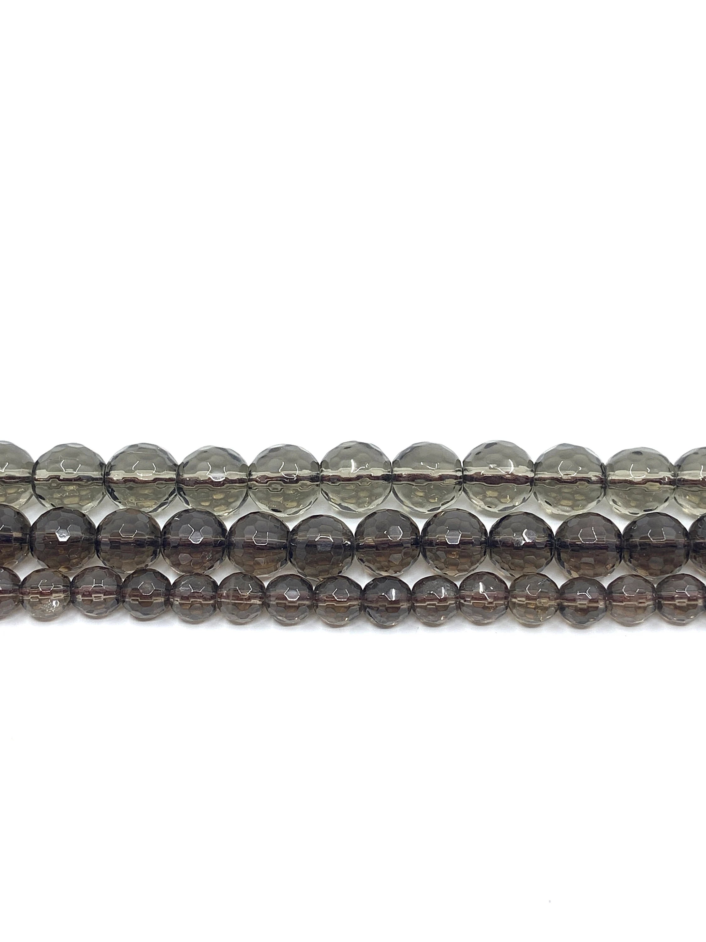 Faceted Smoky Quartz Beads | Bellaire Wholesale