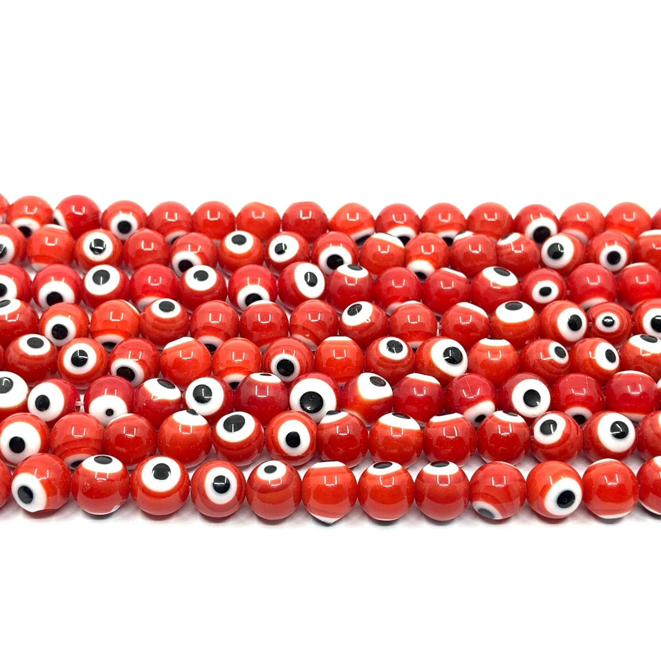 Red Evil Eye Beads