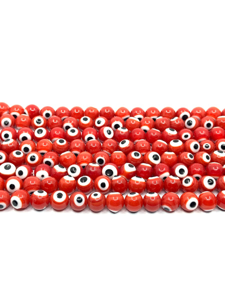 Red Evil Eye Beads