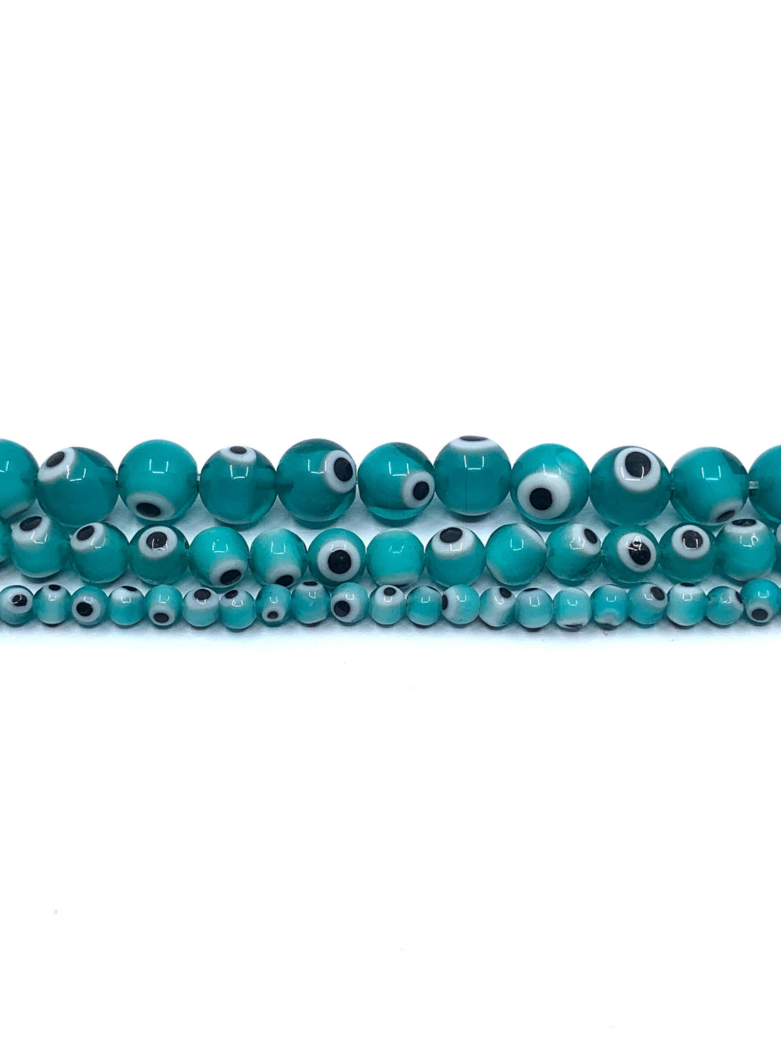 Green Evil Eye Beads