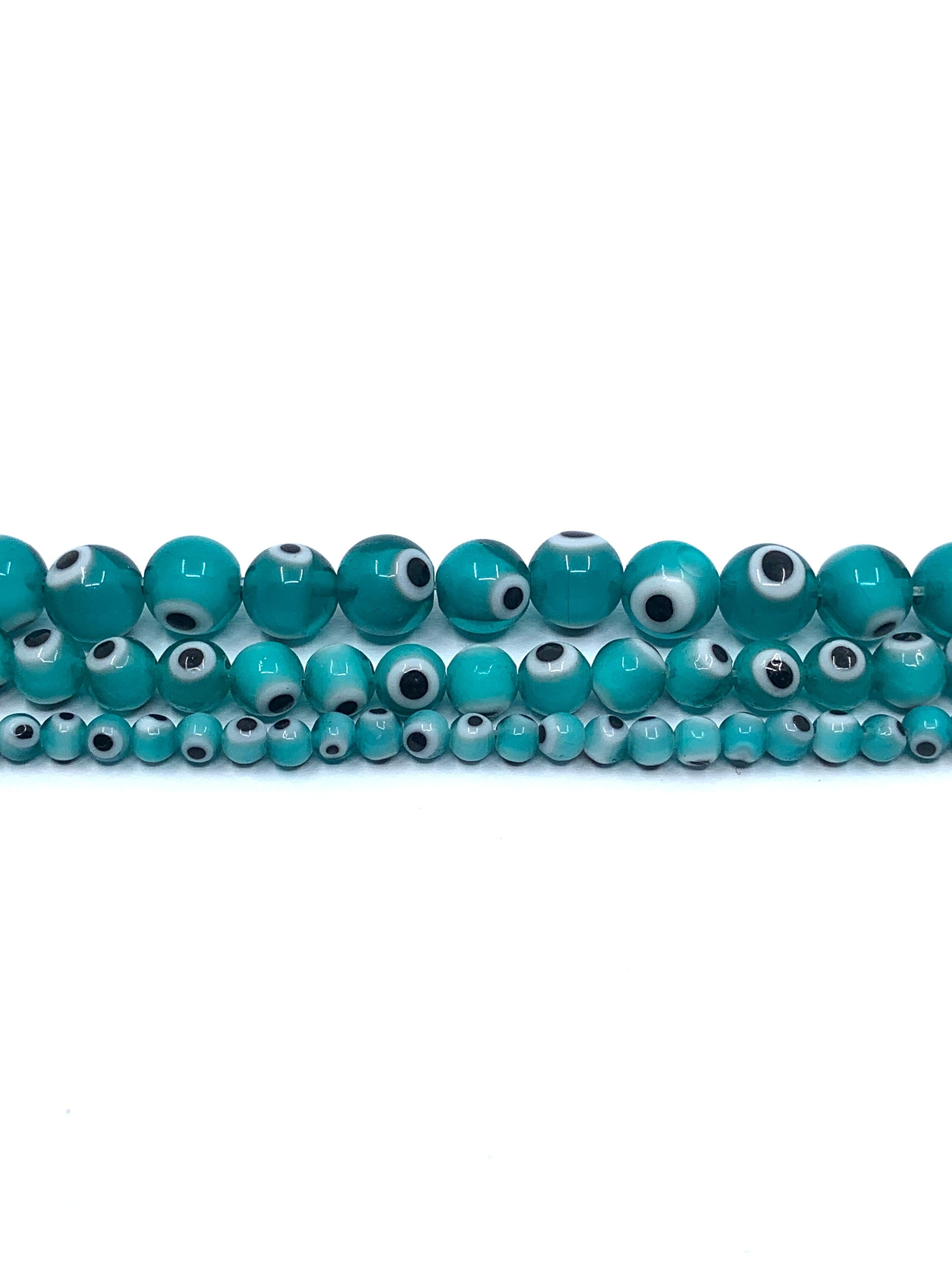 Green Evil Eye Beads