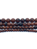 Mahogany Obsidian beads