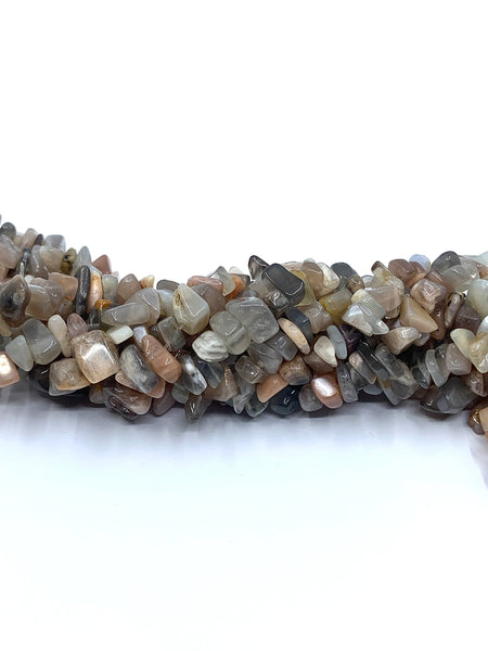 Mixed Sunstone Chips Beads