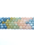 Rainbow Morganite Beads, Beryl beads