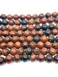 Mahogany Obsidian beads