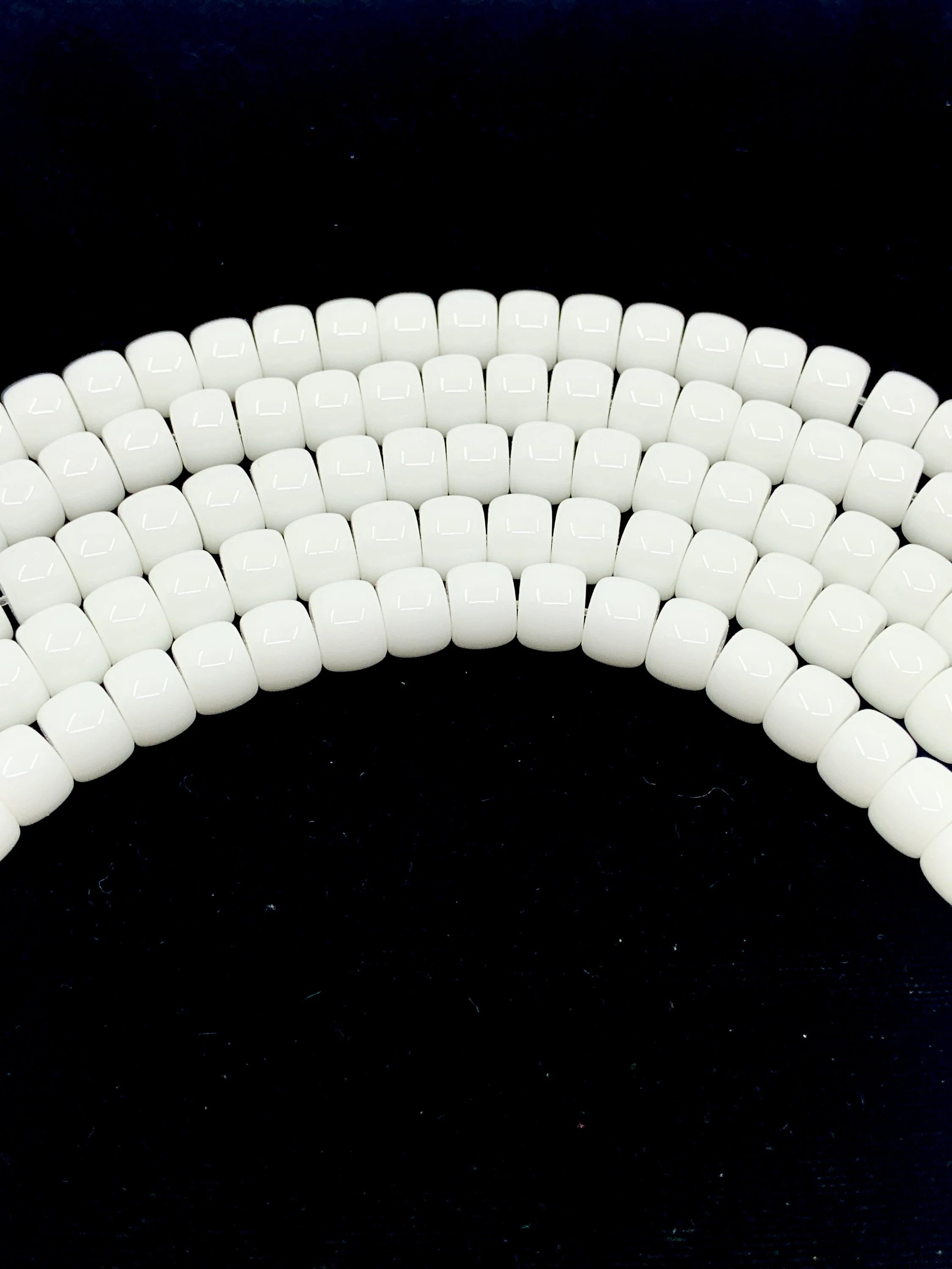 Drum Shaped Ceramic Beads