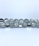 White Grey Mystic Aura Beads