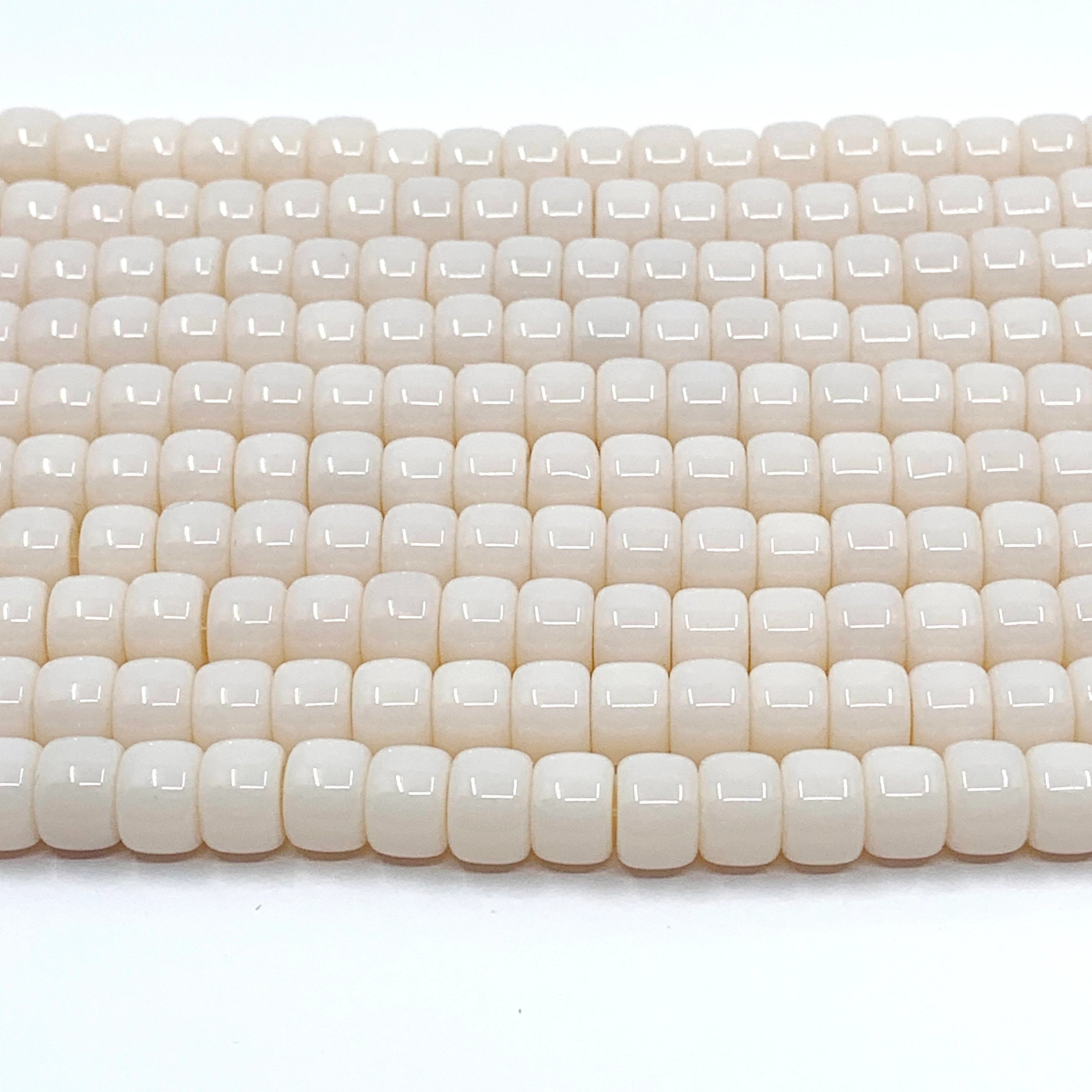 Drum Shaped Ceramic Beads