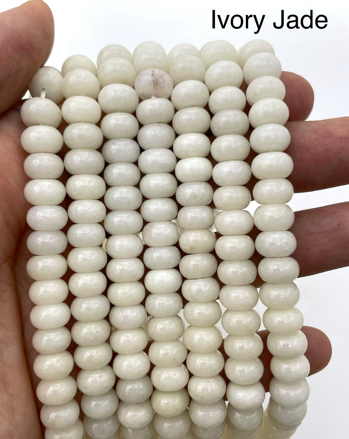 Ivory Jade on hand for size reference