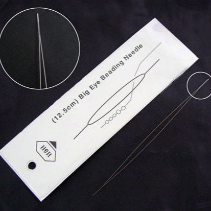 Big eye beading needle