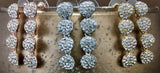 CZ 4 Round Tier CZ Stones Earrings, Silver | Bellaire Wholesale
