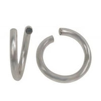 Sterling Silver Smooth Open Jump Rings 5X0.8mm | Bellaire Wholesale