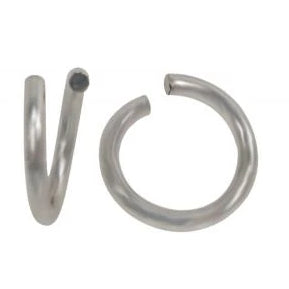 Sterling Silver Smooth Open Jump Rings 3.4x0.7mm | Bellaire Wholesale