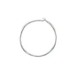 925 Round Clip Earwire 16mm | Bellaire Wholesale