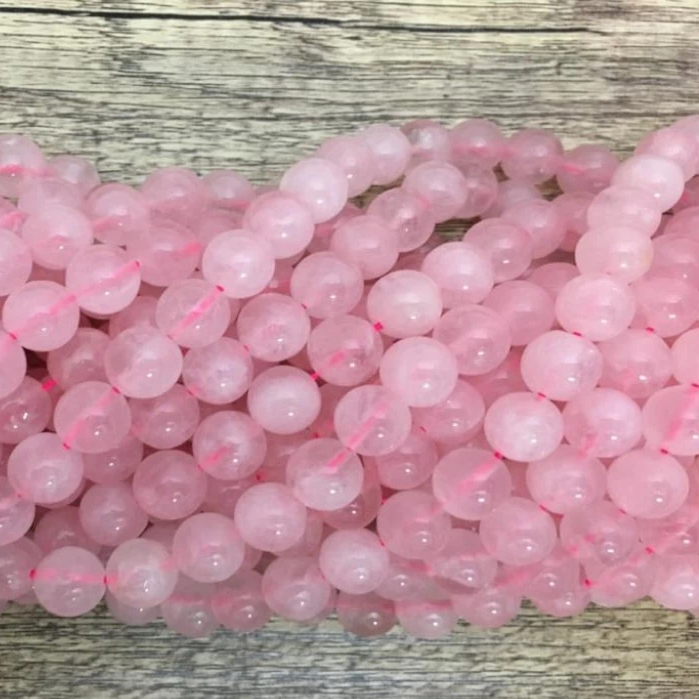 12mm Rose Quartz Bead | Bellaire Wholesale