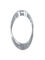 925 Flat Oval Component 27mm Earwire | Bellaire Wholesale
