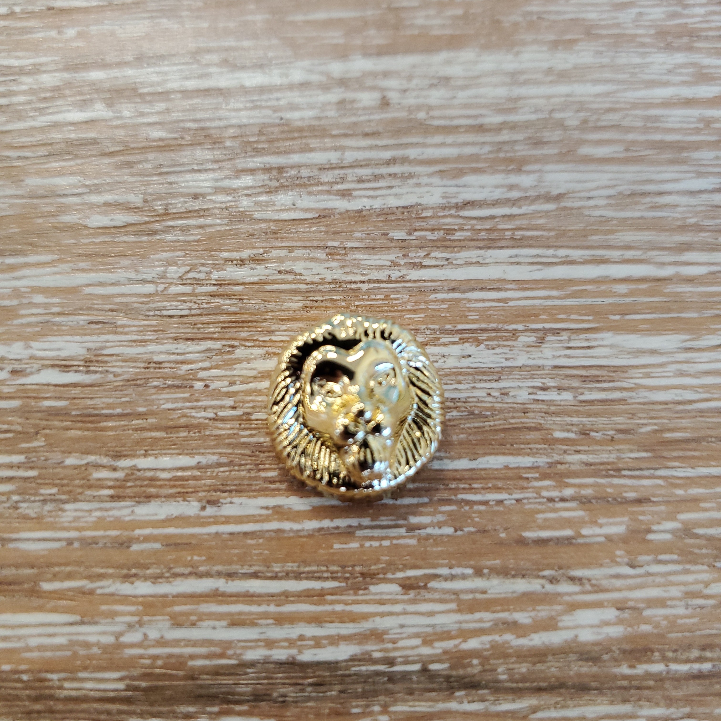 Pave Gold Lion Bead | Bellaire Wholesale