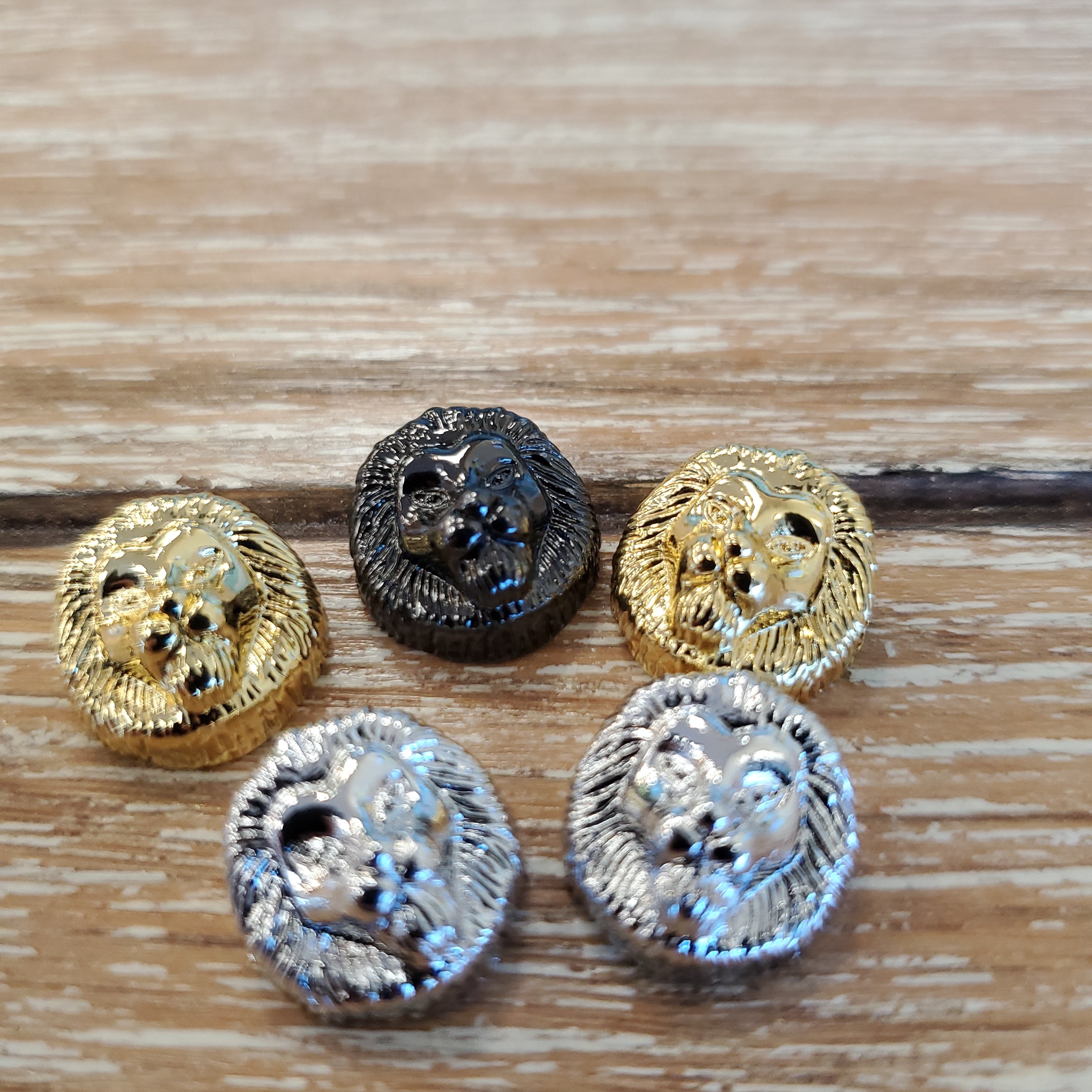 Pave Gold Lion Bead | Bellaire Wholesale