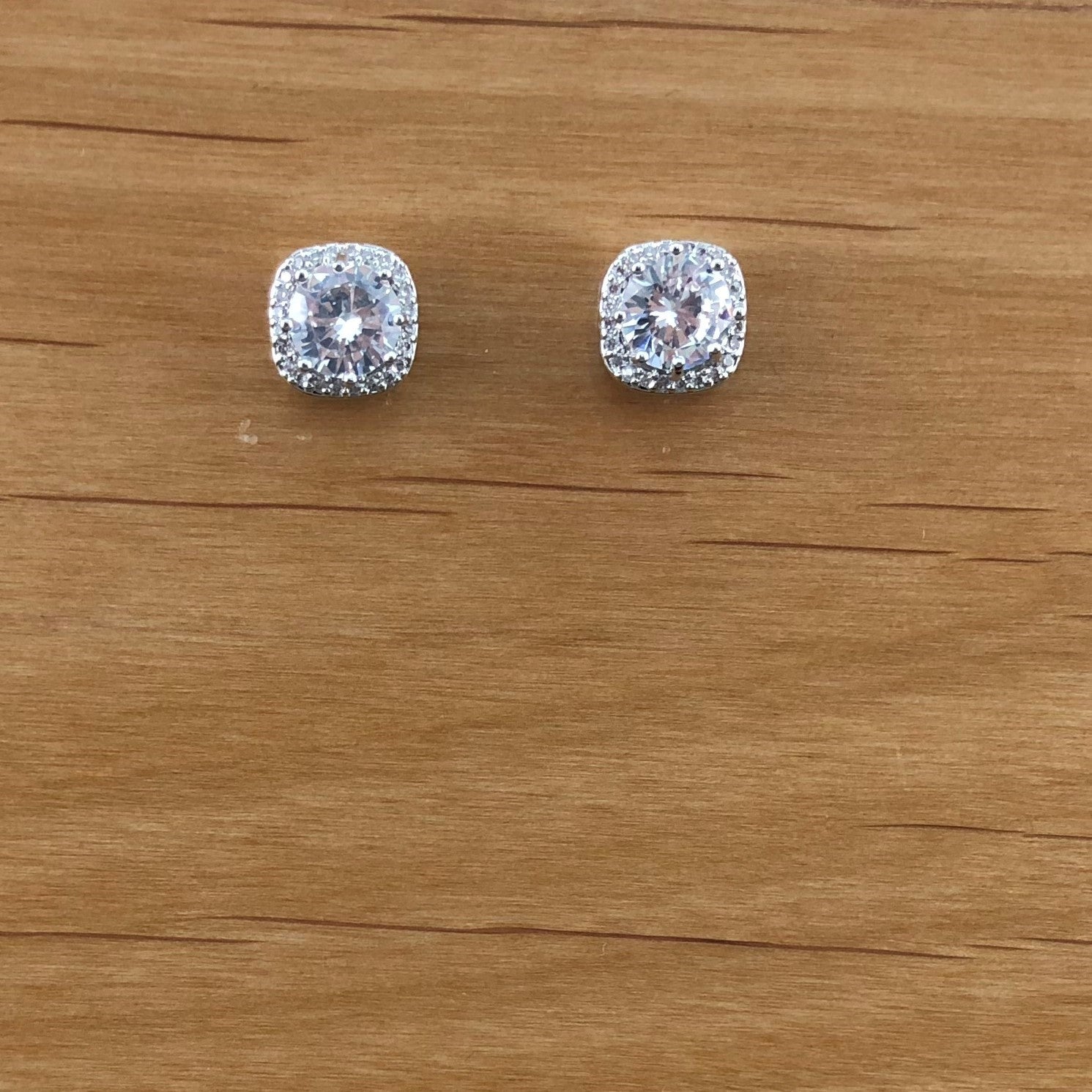 Bridal Cubic Zirconia Earrings, 18K Plated | Bellaire Wholesale
