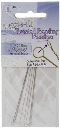 Needles, Twisted Beading Needle 0.23mm | Bellaire Wholesale