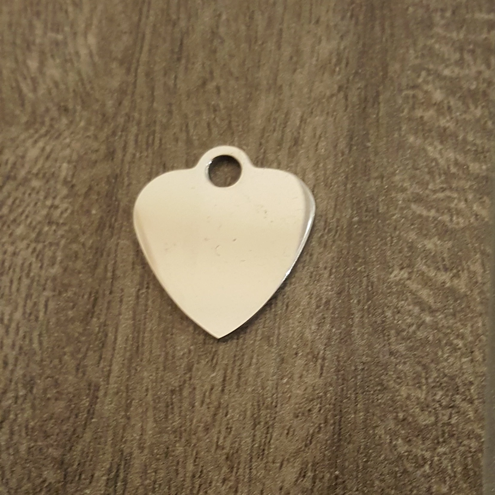 "Number 1 Teacher" Heart Charm engraved | Bellaire Wholesale