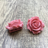 Light Pink Rose Resin Bead | Bellaire Wholesale