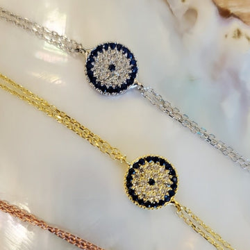 Evil Eye Sterling Silver Bracelet | Bellaire Wholesale