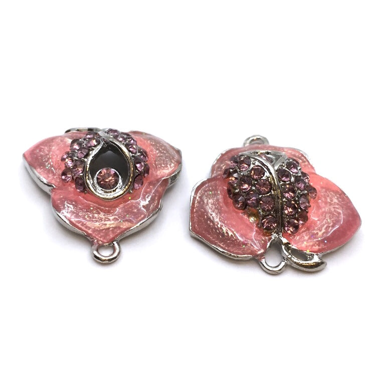 Alloy Rose Shape Connector | Bellaire Wholesale