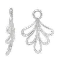 Sterling Silver Leaf Shape Charm | Bellaire Wholesale