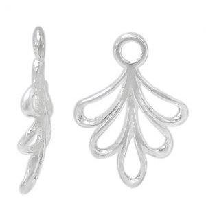 Sterling Silver Leaf Shape Charm | Bellaire Wholesale