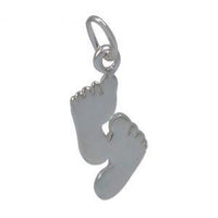 Sterling Silver Feet Charm | Bellaire Wholesale