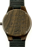 Laser Wooden Watch Unisex Watch with Bamboo Box | Bellaire Wholesale